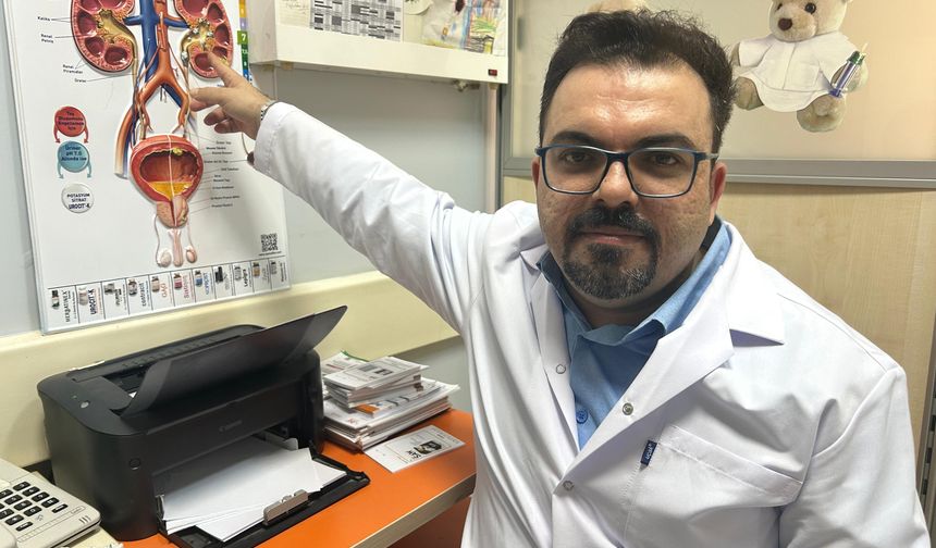 "Taş hastalığı böbrek kaybına yol açıyor"