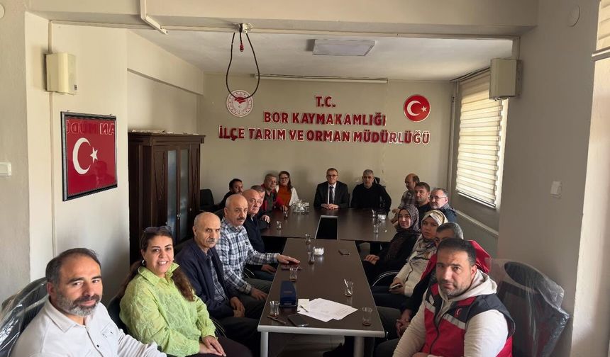 Bor İlçe Tarım ve Orman Müdürlüğü’nde Bayramlaşma