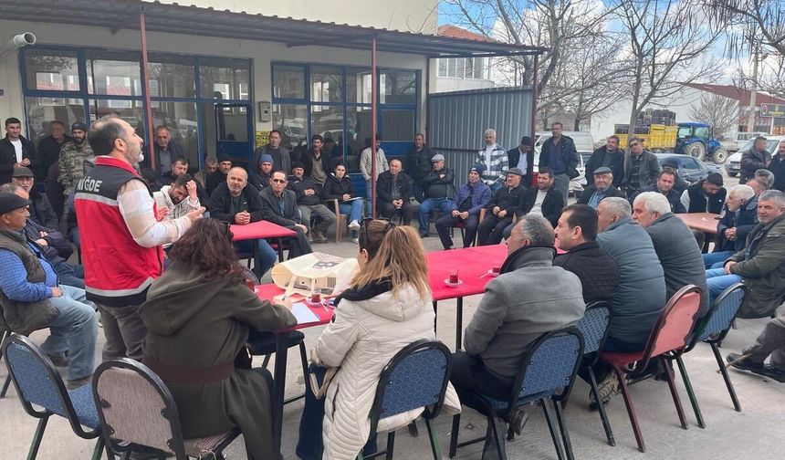 Bor’da ‘B Reçete’ eğitimi