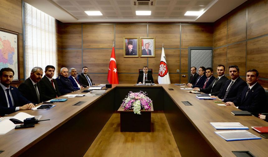 Güvenlik ve Asayiş Koordinasyon toplantısı yapıldı