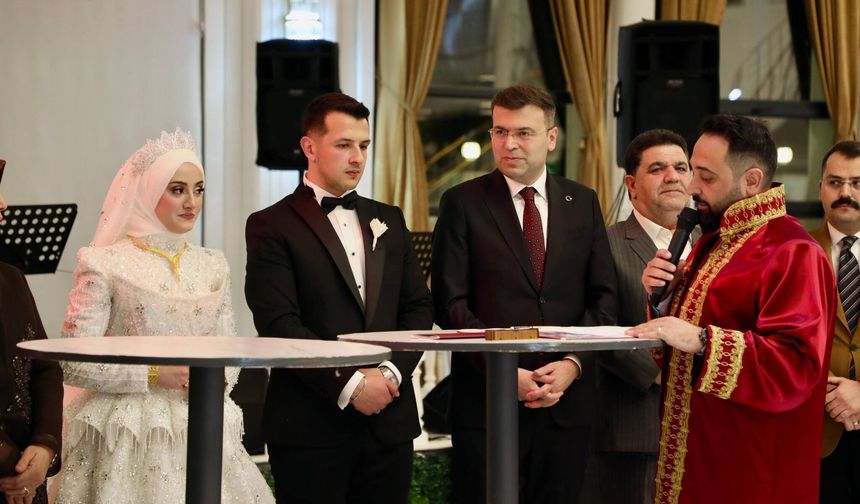 Niğde Protokolü Nikâh töreninde bir araya geldi