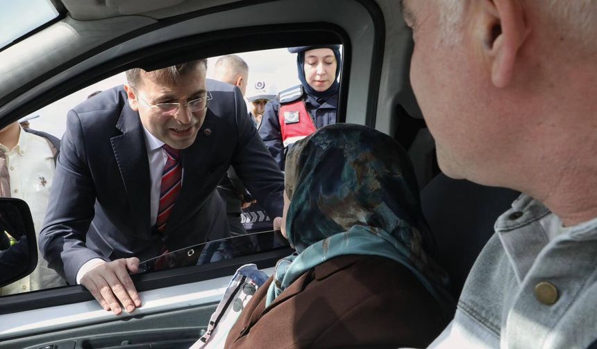 Vali Akmeşe’den Trafik Güvenliği mesajı