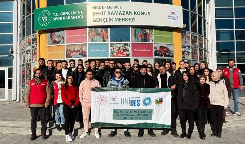 Ulukışla MYO Öğrencilerinden UNİDES projesine destek