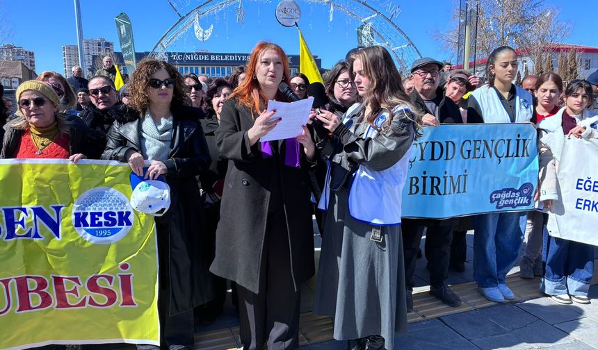 CHP Kadın Kolları:’Çare Eşitliktedir’