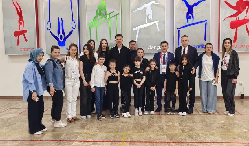 Niğdeli Cimnastikçiler Dünya Kupası heyecanını yaşadı