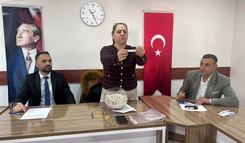 Niğde Sağlık Müdürlüğü’nde kura heyecanı