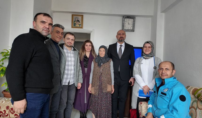 Ulusal Yaşlılar Haftası kapsamında anlamlı ziyaret