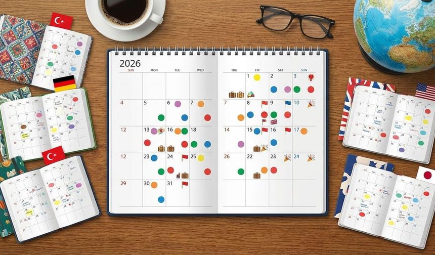 2026 Yılı Resmi Tatil Günleri ve Ülkelere Göre Tatil Takvimleri