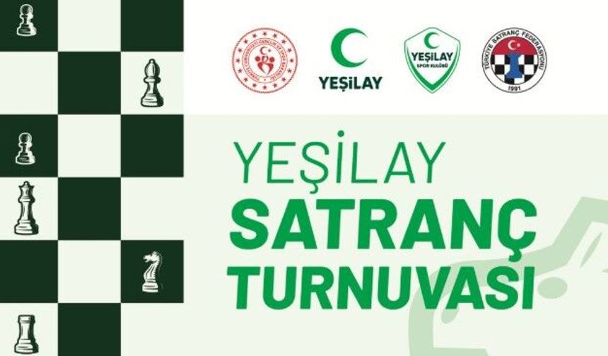 Yeşilay Haftası Satranç Turnuvası başvuruları başladı