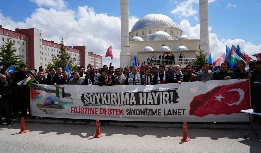 Filistin'deki idamlara Niğde'den tepki!