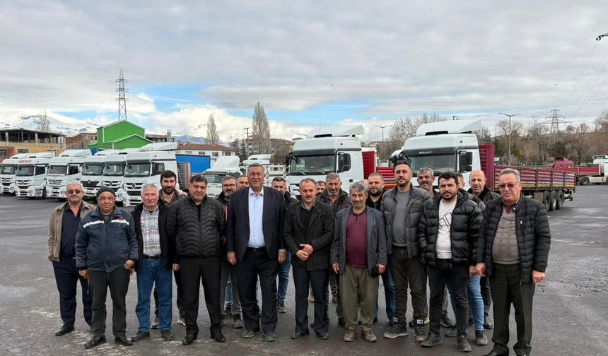 Gürer:”Tırcı ve nakliyeci iflasın eşiğinde”