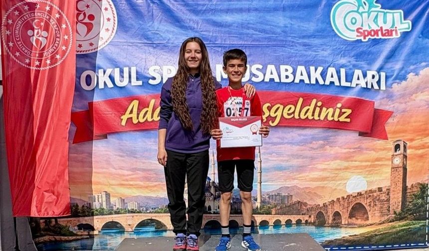 Genç sporcudan büyük başarı