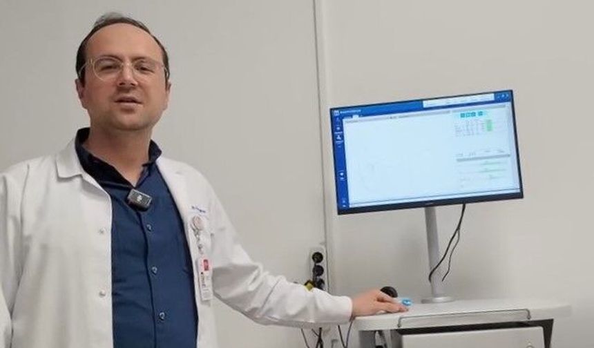 Hastanede IOS cihazı hizmete girdi