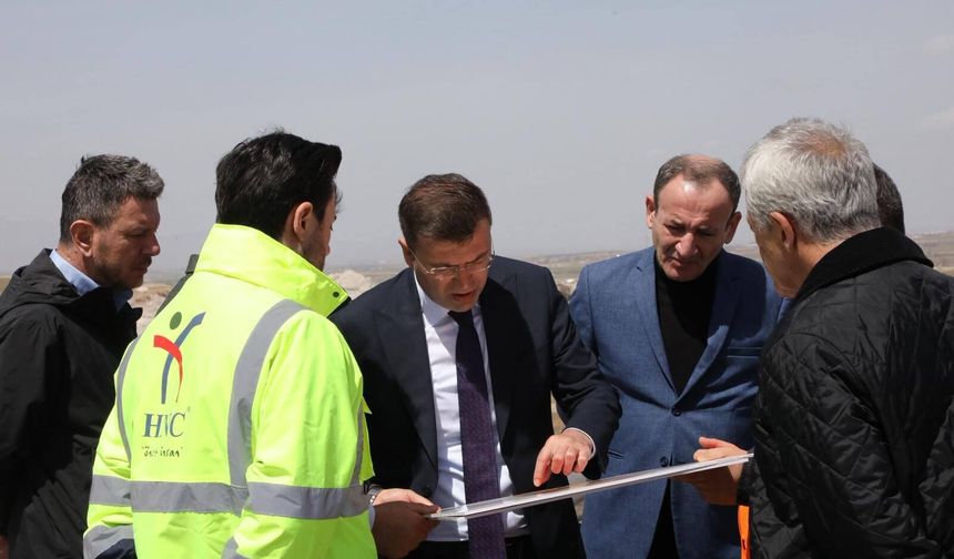 İkinci OSB’de çalışmalar incelendi