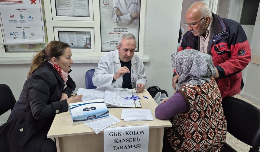 Karaatlı’da Mobil Sağlık hizmeti sunuldu