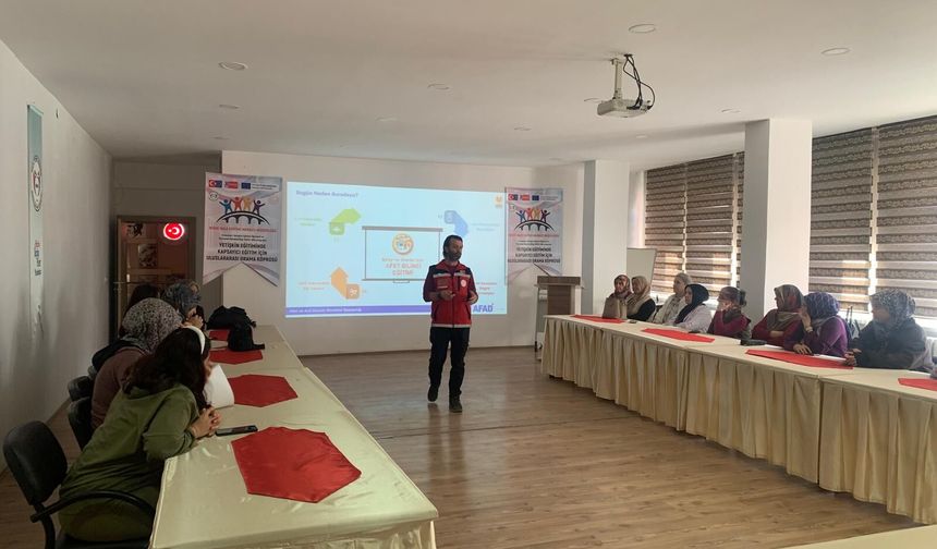 Niğde HEM’den Afet Farkındalık Eğitimi