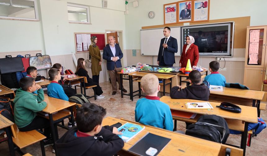 Sazlıca’da eğitim ziyareti