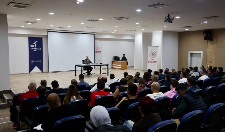 Spor Koordinasyon toplantısı yapıldı