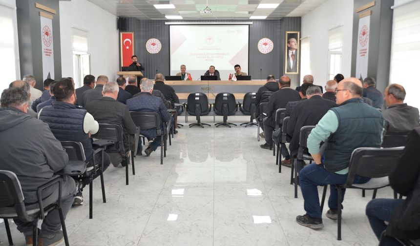 “Su Verimliliği Seferberliği” toplantısı