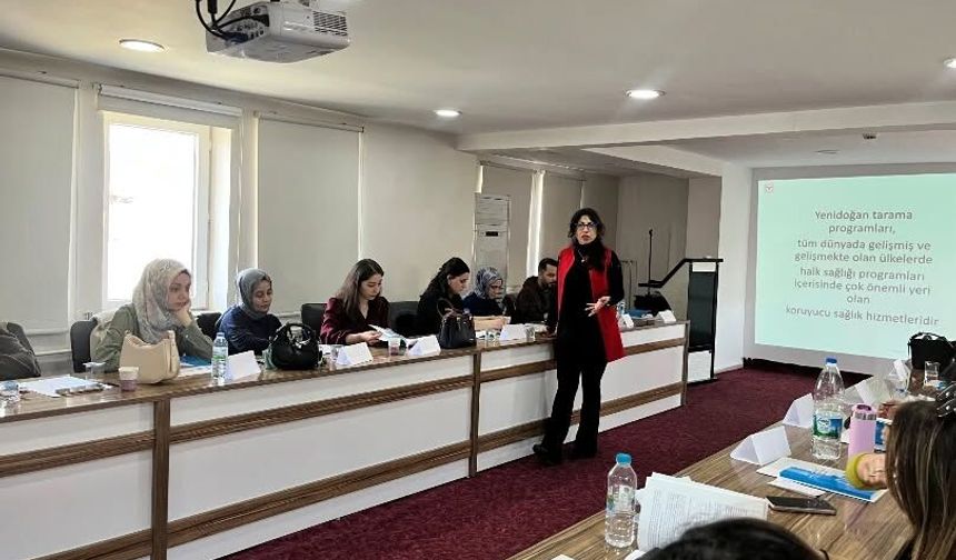 Temel Yenidoğan Bakım Eğitimi verildi