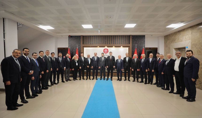 UCLG-MEWA Heyetinden Niğde Valiliğine ziyaret