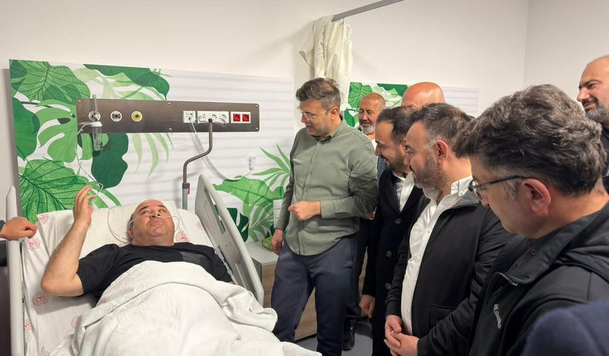 Vali Akmeşe’den geçmiş olsun ziyareti