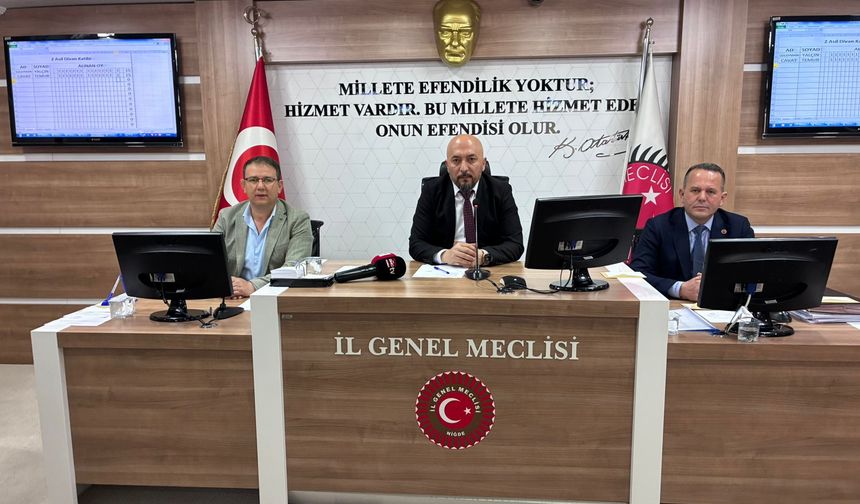 İl Genel Meclisi’nde Asım Acar dönemi başladı