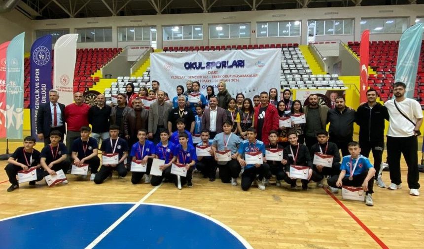 19 Mayıs Ortaokulu Dart Takımından büyük başarı