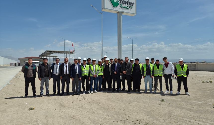 Meslek Lisesi öğrencilerine teknik gezi