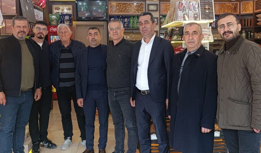 CHP Niğde’den esnaf ziyareti