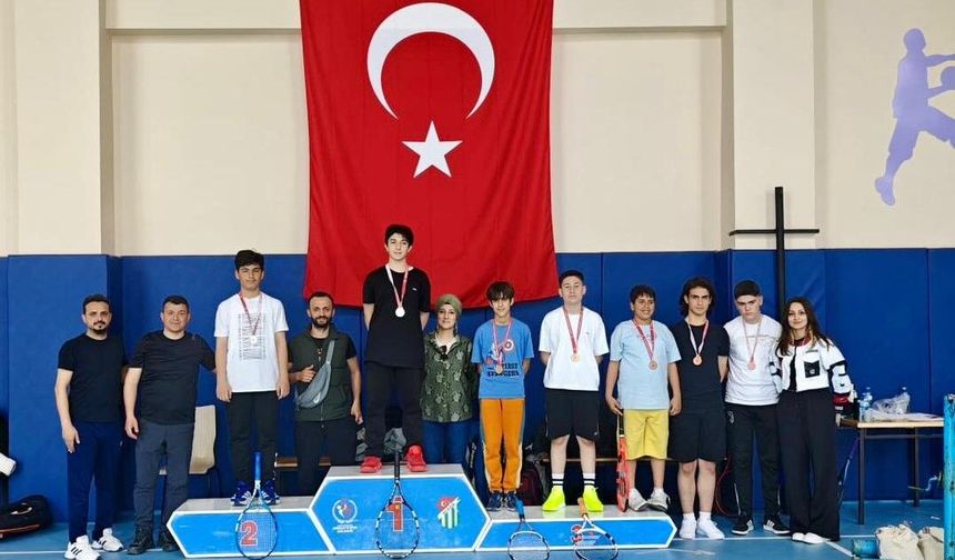 TBMM Kupası Tenis müsabakaları tamamlandı