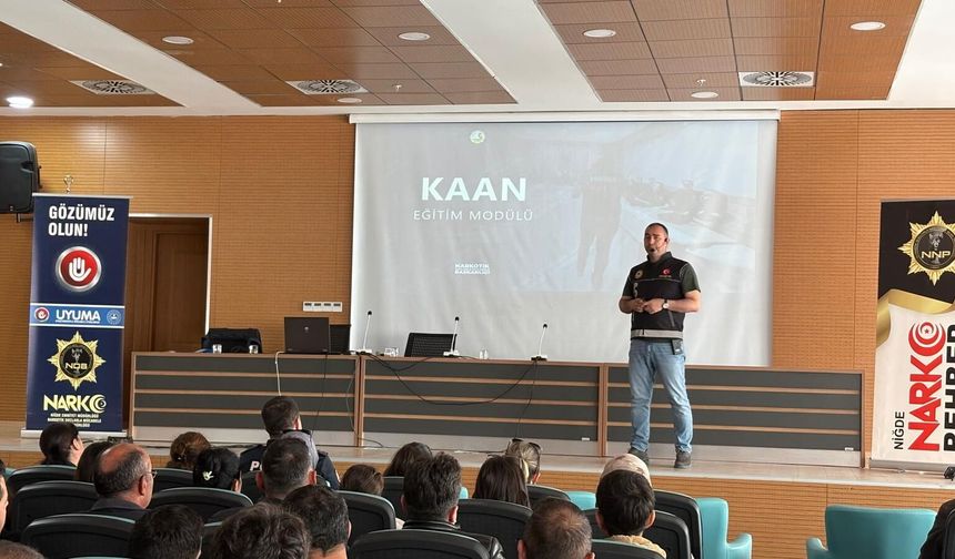 Yüzlerce vatandaşa narkotik bilgilendirme