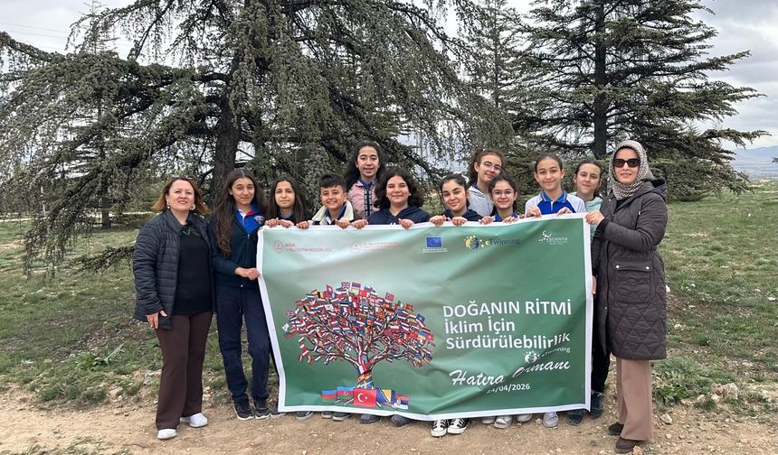 ETWINNING hatıra ormanı etkinliği