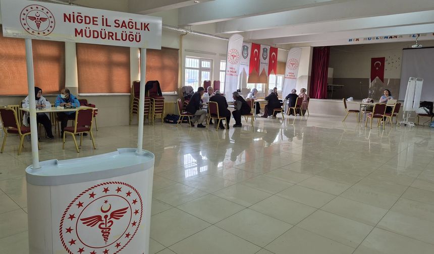 Yeşilgölcük’te Mobil Sağlık hizmeti