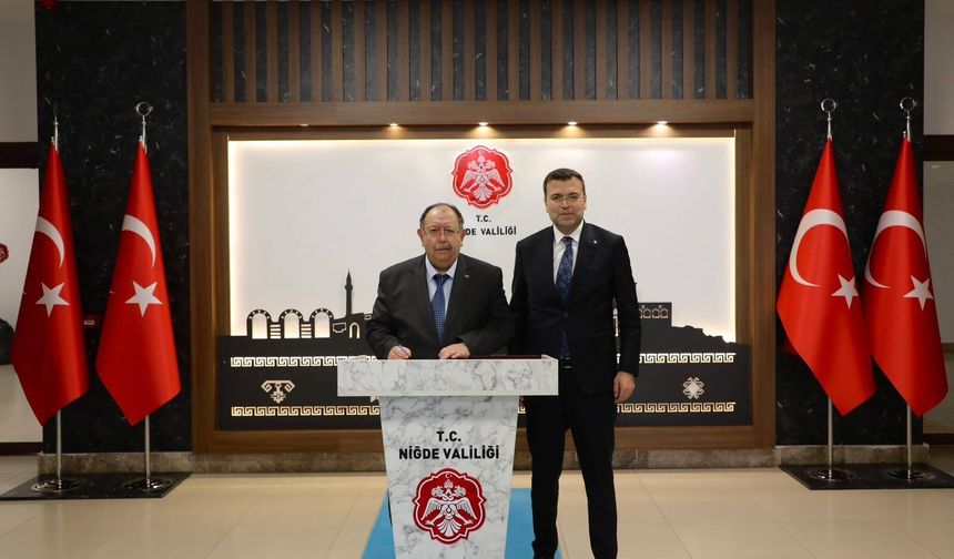 YSK ve Yargıtay'dan Akmeşe'ye ziyaret