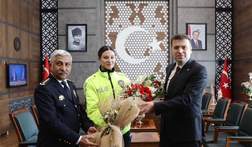 Yüceer’den Vali Akmeşe’ye Polis Haftası ziyareti