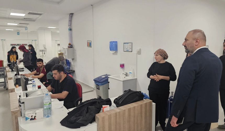 Başhekim Zor’dan hastanede denetim