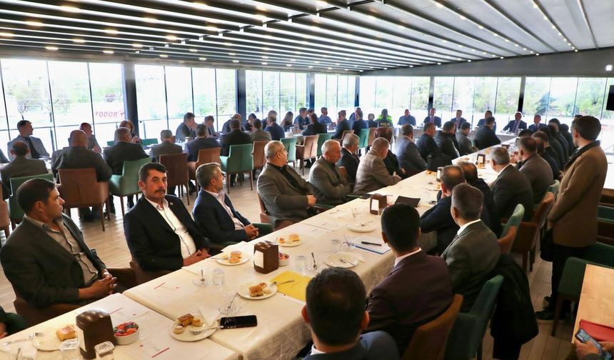 Bor’da Bölge Değerlendirme toplantısı