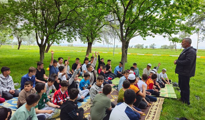Bor’da Hafızlık öğrencilerine piknik