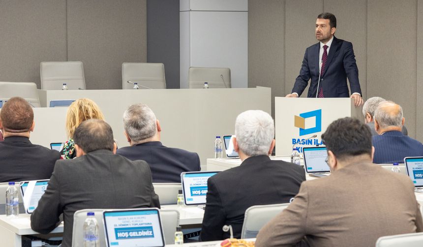 Çay: Basın camiamız için yapıcı çözümler üretmeye odaklandık