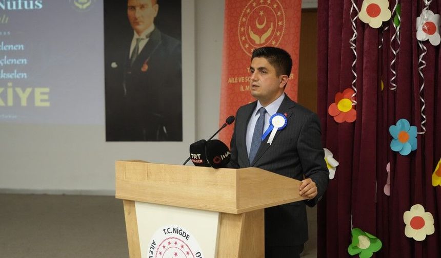 Divli: "Nüfusun kendini yenileme seviyesi 2,10’dur”