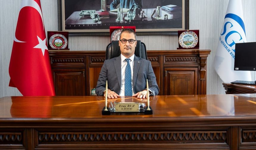 SGK İl Müdürü Buz’dan kayıt dışı istihdam uyarısı