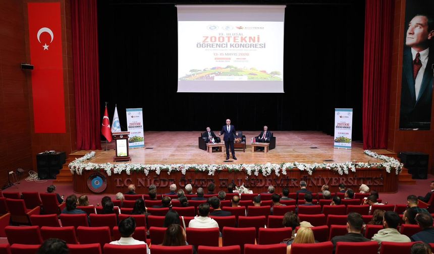 Ulusal Zootekni Öğrenci Kongresi başladı