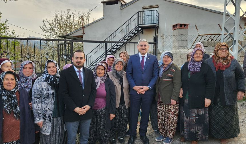 Milletvekili Uzkurt’tan ilçe ilçe saha çıkarması