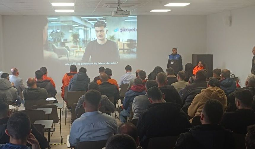 Fabrika işçilerine dolandırıcılık uyarısı