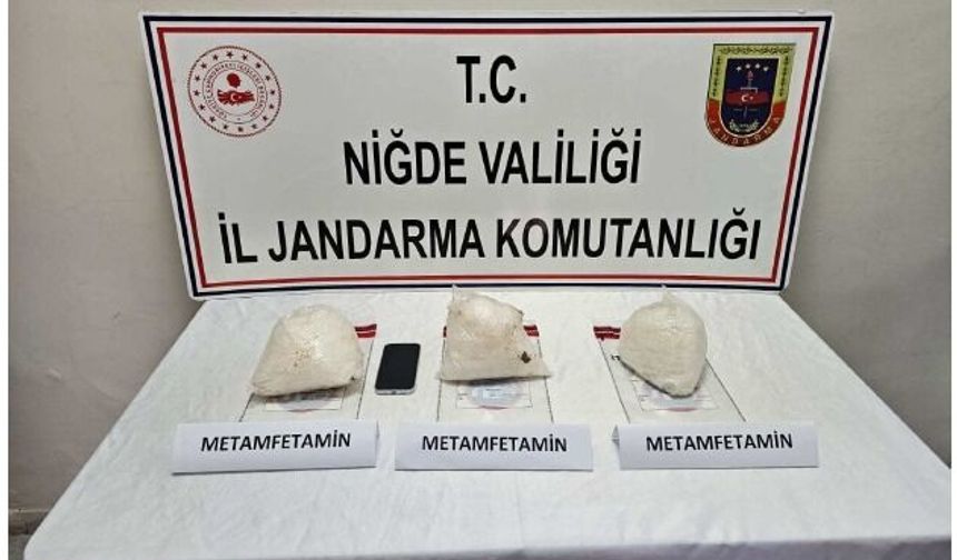 3 Kilo metamfetamin ele geçirildi!