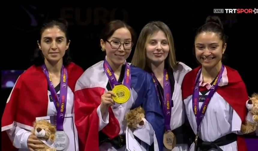 Niğdeli sporcu Emire Avrupa üçüncüsü oldu