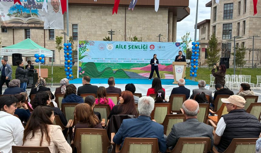 Niğde’de Aile Şenliği düzenlendi