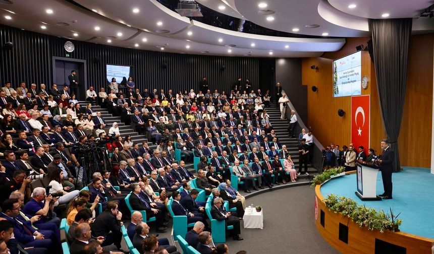 Akmeşe ‘Türkiye Su Atlası’ Tanıtımına katıldı