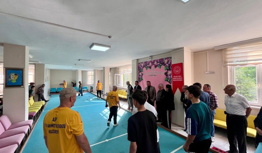 Bor Huzurevinde Kuşaklar Arası Bocce Turnuvası